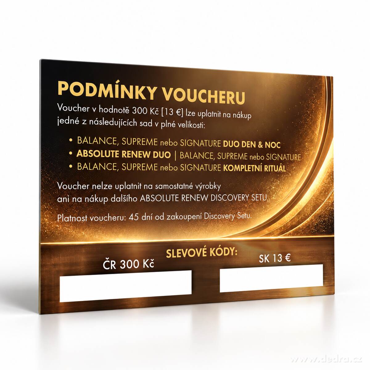 ABSOLUTE RENEW DISCOVERY SET | hydratační sérum & denní krém v mini formátu | 2× 10 ml