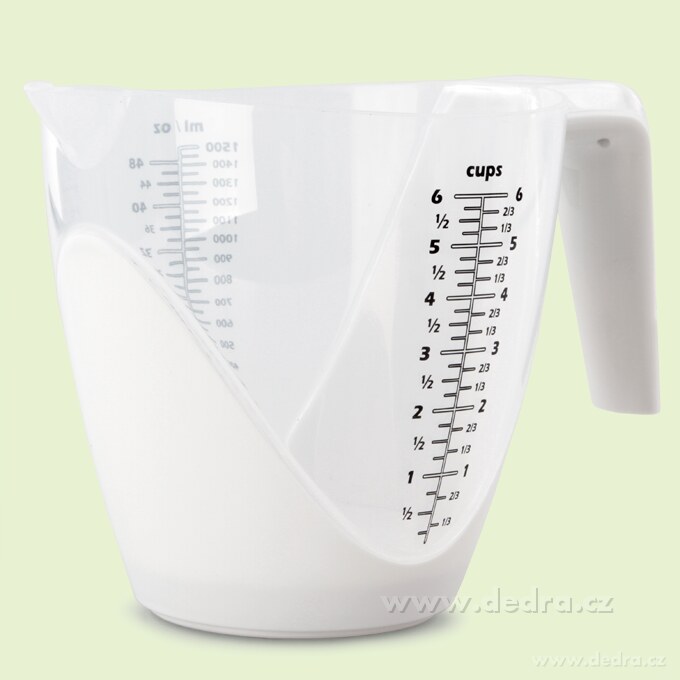 Digitální váha do 5kg s odměrnou nádobou 1800 ml, SYSTEMAT