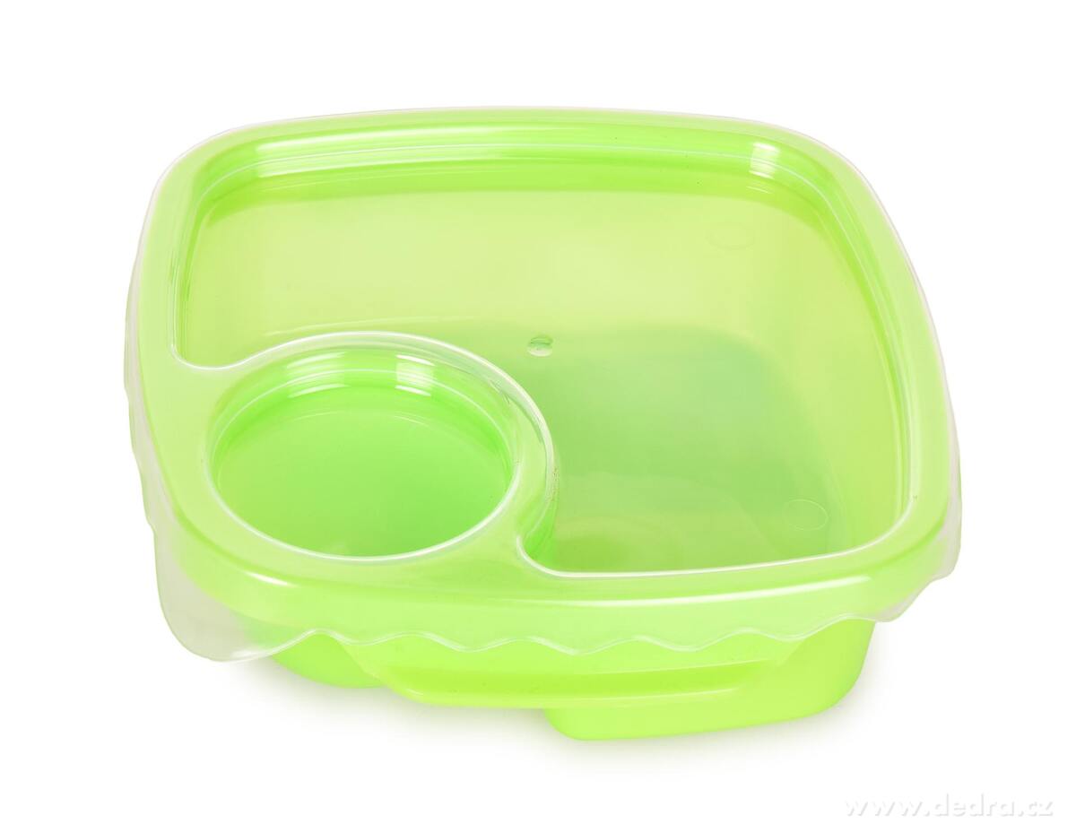 DUOBOX | dělená dóza na potraviny | 500 ml + 100 ml