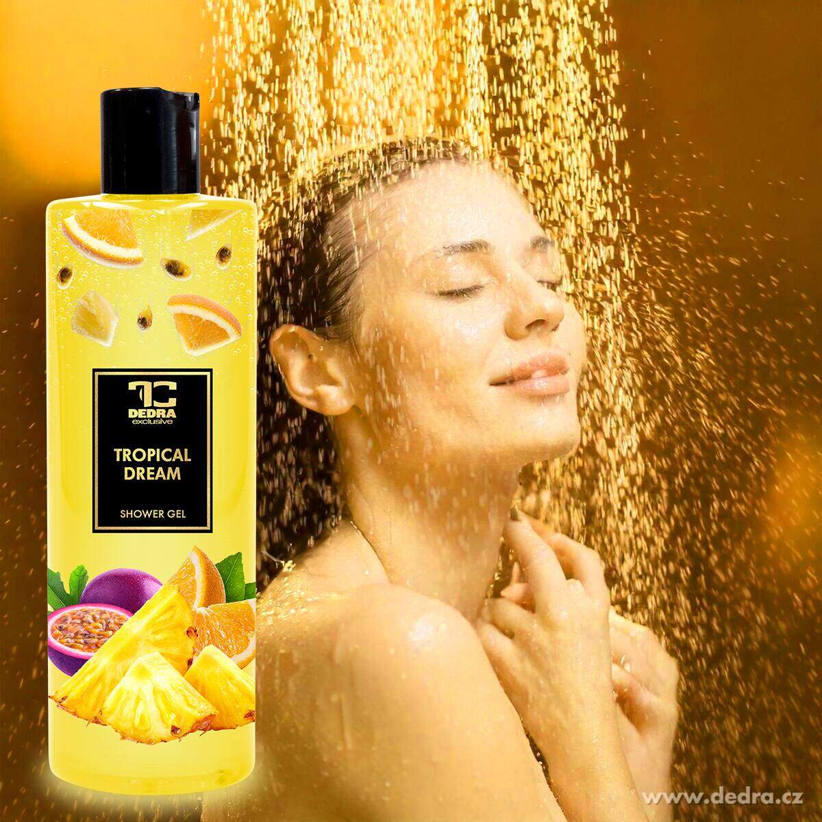 OVOCNÉ WELLNESS | Dárková sada | 2× sprchový gel + mýdlo + 2× vonná svíčka