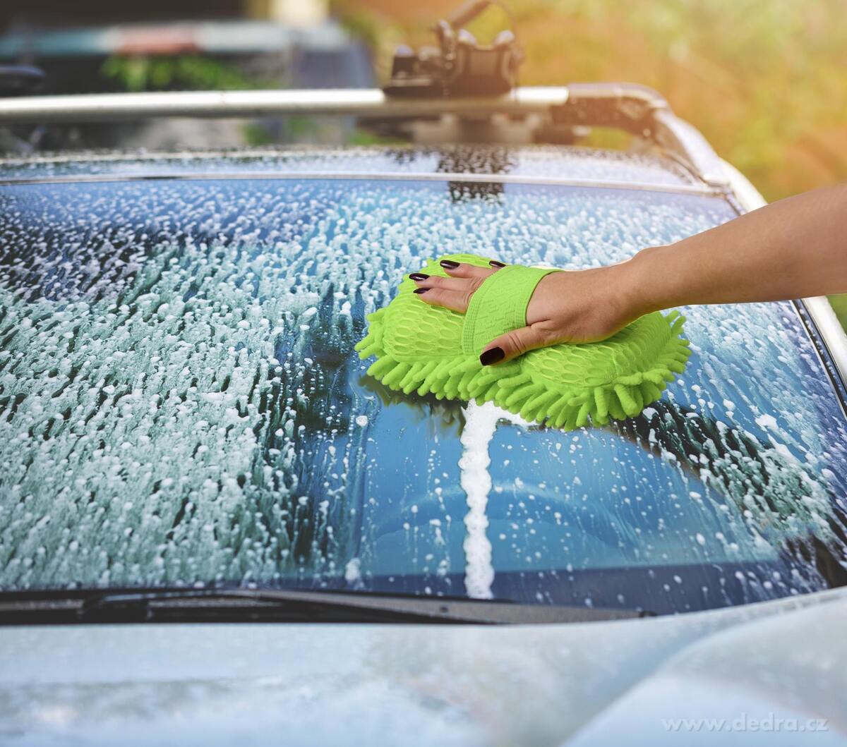 SASANKA® HOUBA | šetrná mycí houba na auto & domácnost | 24 × 15 cm