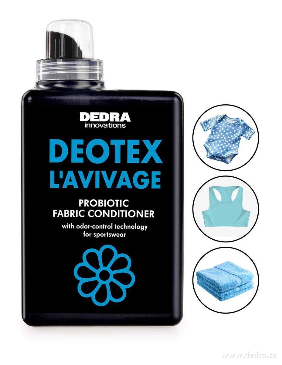 Sada 1+1 | DEOTEX® probiotický prací gel na sportovní & funkční oblečení + probiotický kondicionér na prádlo | 1050 + 1000 ml