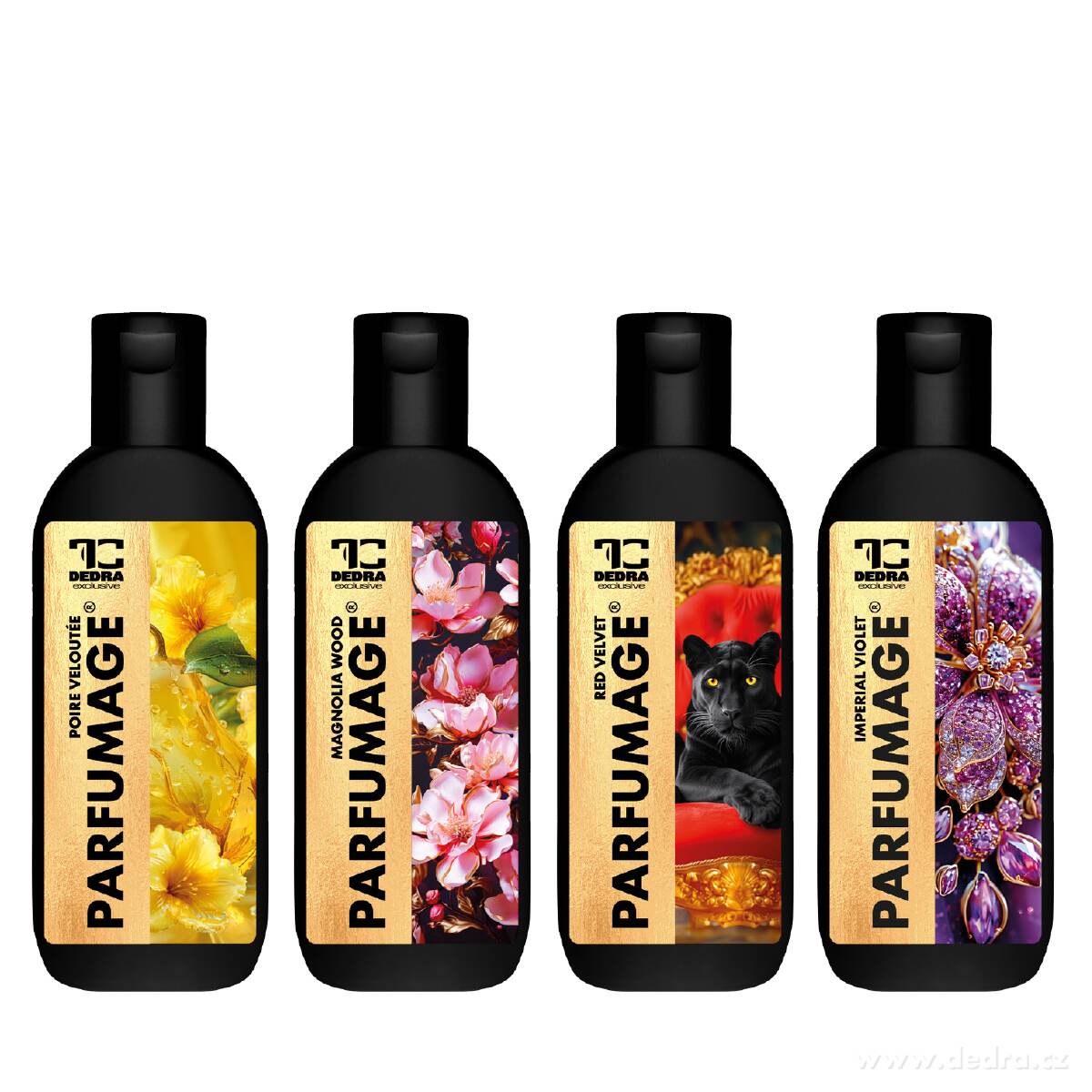 Discovery sada 4 ks | parfémy na praní & úklid | PARFUMAGE | řada GOLD