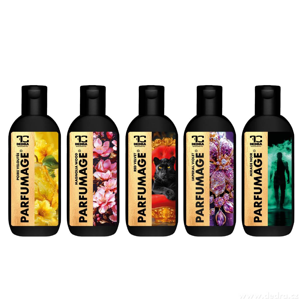 Discovery sada 4 ks | parfémy na praní & úklid | PARFUMAGE | řada GOLD