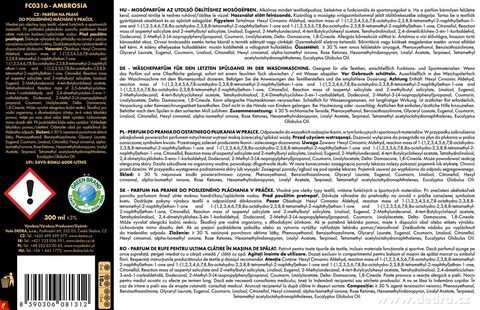 Etykieta produktu FC0316C