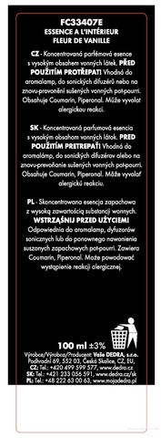 Etiketa k výrobku CP11971