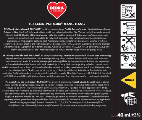 Etykieta produktu FC33434A