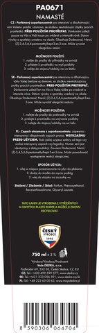 Etykieta produktu PA0671