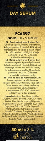 Etiketa k výrobku FC6597