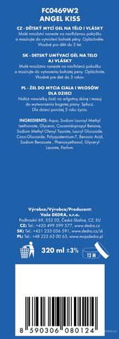 Etiketa k výrobku CP6137