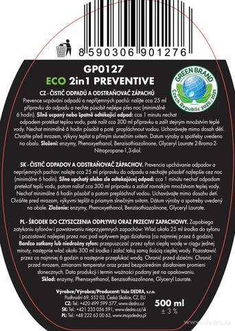 Etiketa k výrobku CP11751