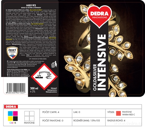 Etiketa k výrobku HI0192 Etiketa k výrobku HI0192