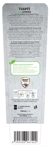 Etiketa k výrobku TS8892