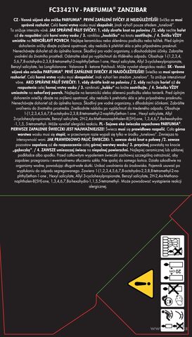 Etiketa k výrobku CP0306