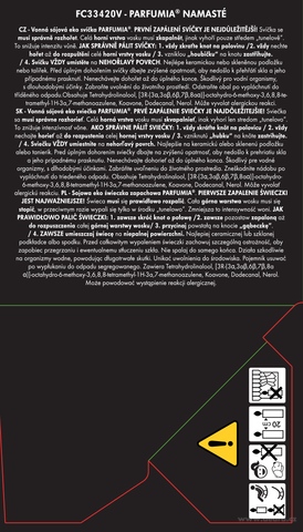 Etykieta produktu FC33420V