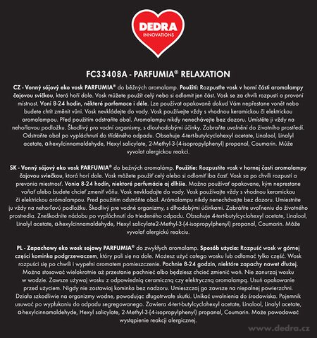 Etykieta produktu FC33408A