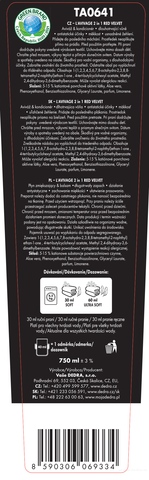 Etiketa k výrobku CP11691