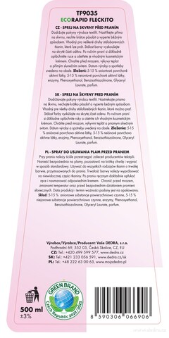 Etiketa k výrobku CP0209 Etiketa k výrobku CP0209