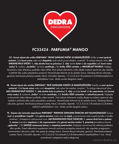 Etiketa k výrobku FC33424