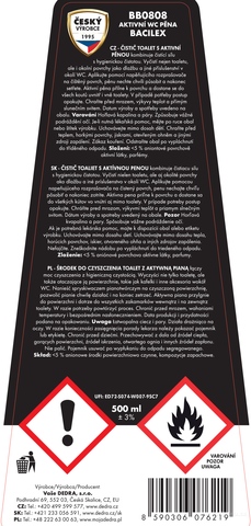 Etykieta produktu BB08082