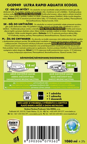 Etiketa k výrobku GC0949C