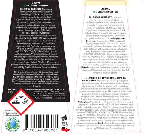 Etiketa k výrobku CP0208 Etiketa k výrobku CP0208