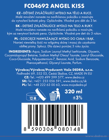 Etiketa k výrobku FC04692