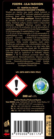 Etiketa k výrobku FC0294