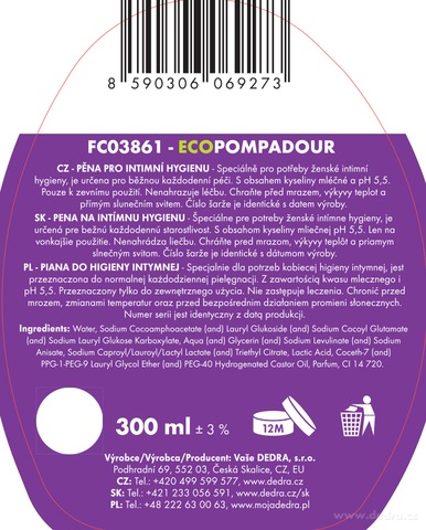 Etykieta produktu FC03861