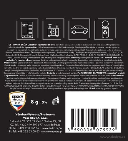 Etykieta produktu FC33432H