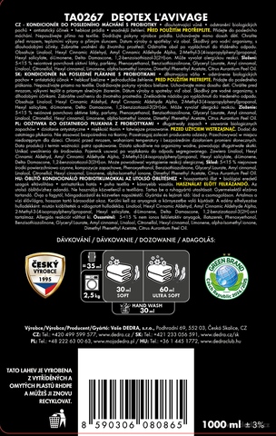 Etiketa k výrobku TA0267