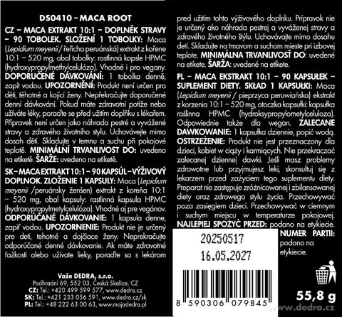 Etykieta produktu DS0410X