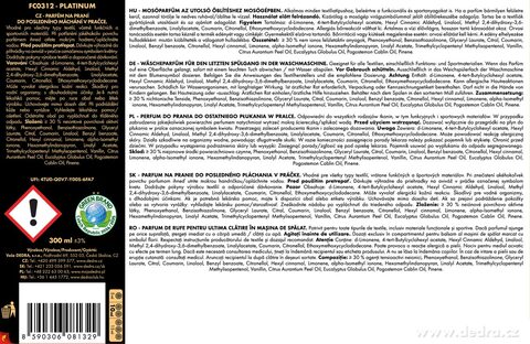 Etiketa k výrobku CP0355
