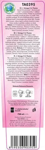 Etiketa k výrobku TA0395