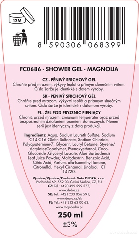 Etykieta produktu FC0686