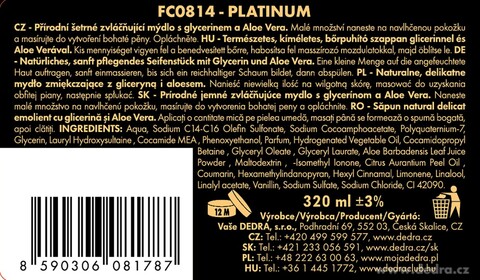 Etiketa k výrobku FC5541