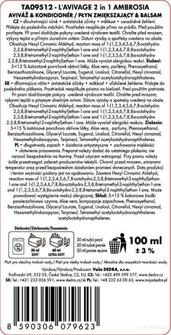 Etiketa k výrobku CP0216