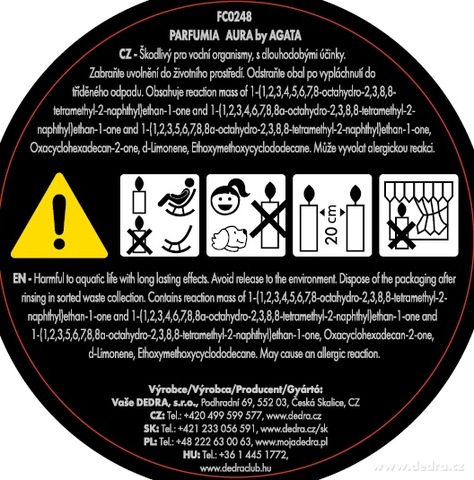 Etiketa k výrobku FC0248M