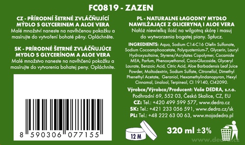 Etykieta produktu FC0819