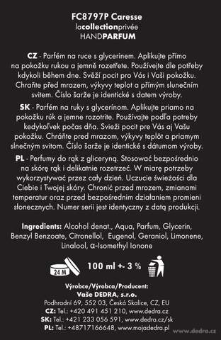 Etiketa k výrobku FC8797S