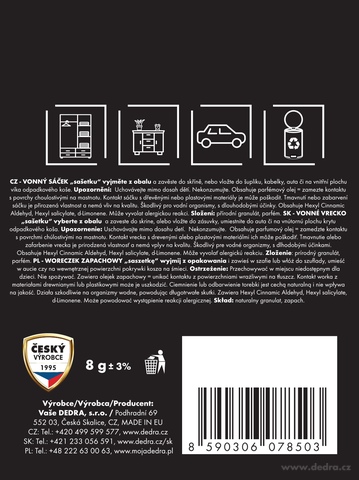 Etiketa k výrobku FC0559