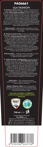 Etiketa k výrobku PA06661