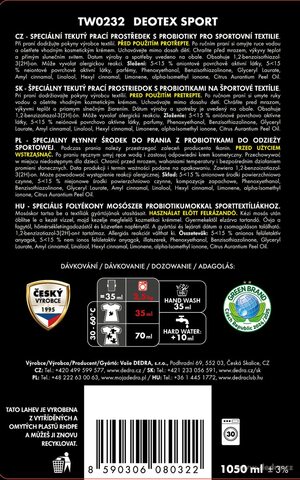 Etiketa k výrobku CP0781