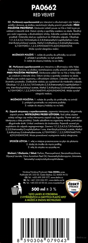 Etykieta produktu PA0662