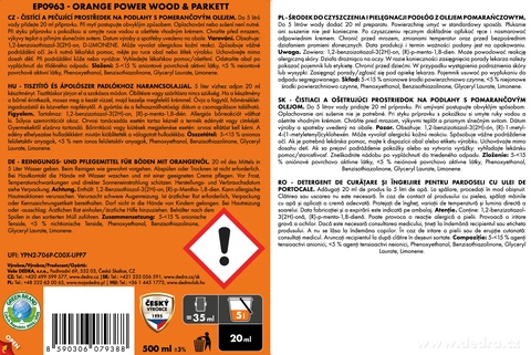 Etykieta produktu EP0963