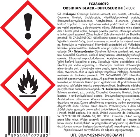 Etykieta produktu FC33440T2