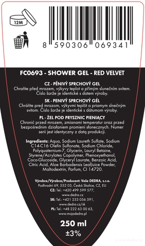 Etykieta produktu FC0693