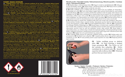 Etykieta produktu FC0891