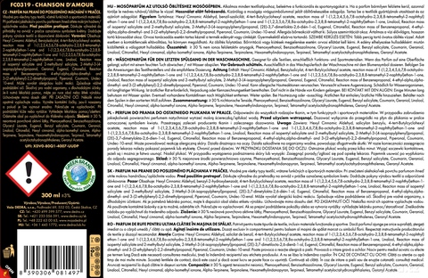 Etiketa k výrobku FC0319