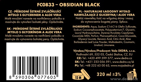 Etiketa k výrobku FC0799X